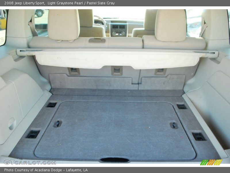 Light Graystone Pearl / Pastel Slate Gray 2008 Jeep Liberty Sport