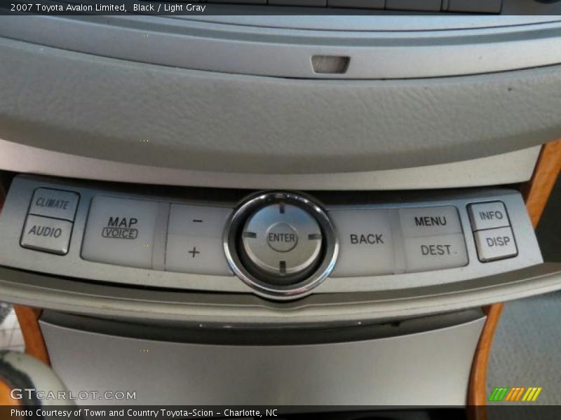 Black / Light Gray 2007 Toyota Avalon Limited