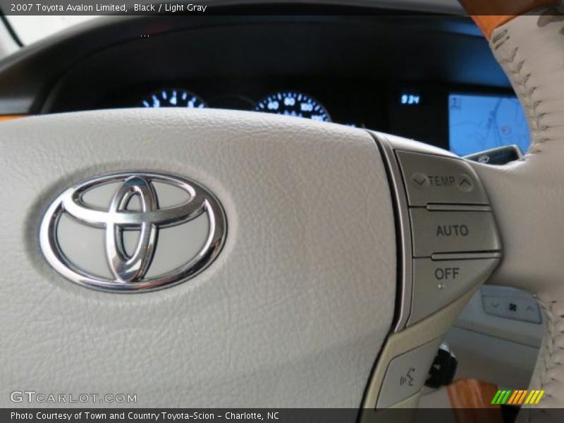 Black / Light Gray 2007 Toyota Avalon Limited