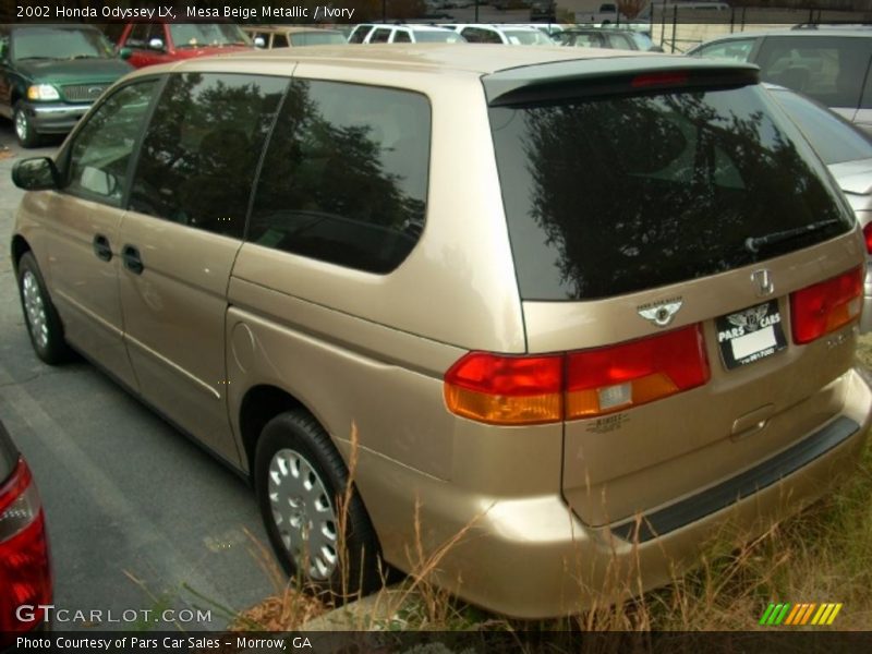 Mesa Beige Metallic / Ivory 2002 Honda Odyssey LX