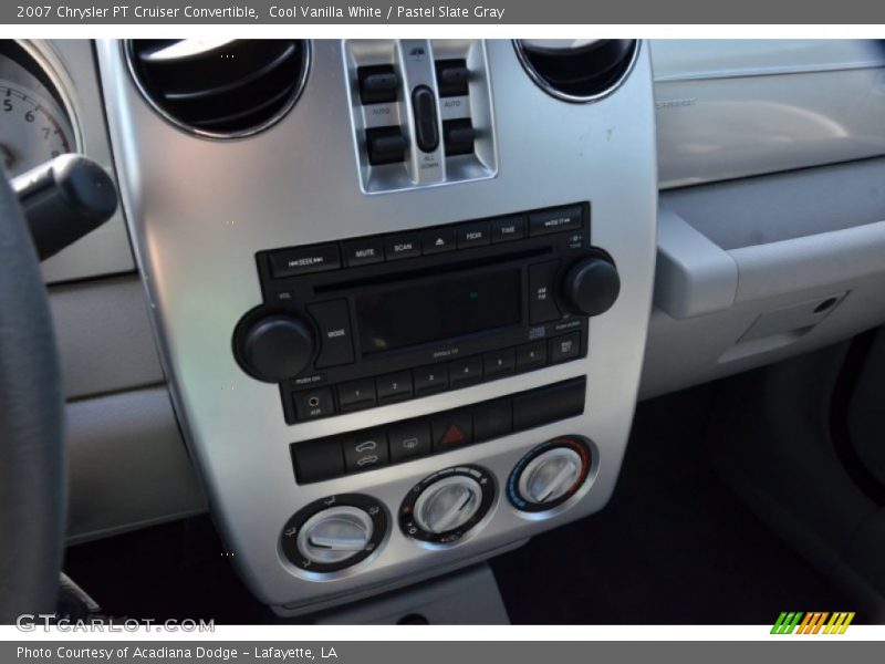 Cool Vanilla White / Pastel Slate Gray 2007 Chrysler PT Cruiser Convertible