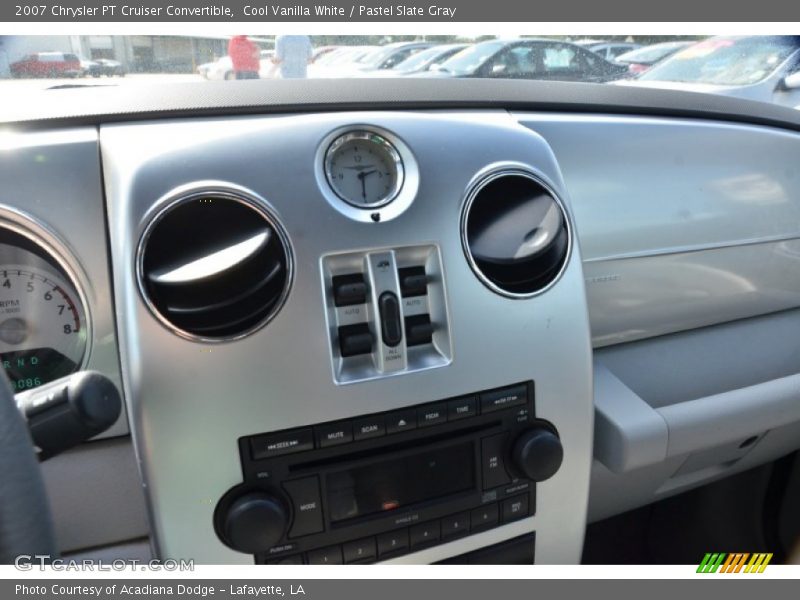 Cool Vanilla White / Pastel Slate Gray 2007 Chrysler PT Cruiser Convertible