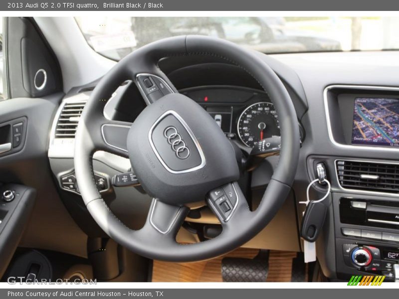 Brilliant Black / Black 2013 Audi Q5 2.0 TFSI quattro