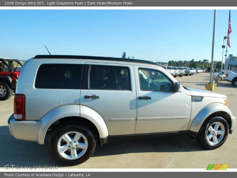 Light Graystone Pearl / Dark Khaki/Medium Khaki 2008 Dodge Nitro SXT