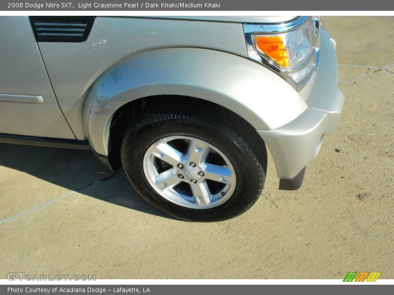 Light Graystone Pearl / Dark Khaki/Medium Khaki 2008 Dodge Nitro SXT