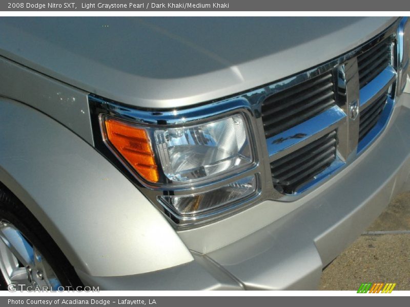 Light Graystone Pearl / Dark Khaki/Medium Khaki 2008 Dodge Nitro SXT
