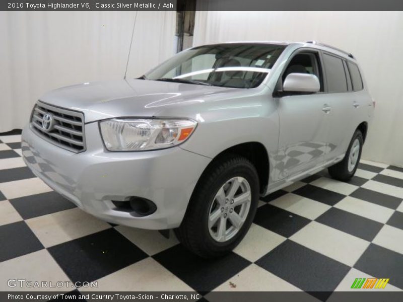 Classic Silver Metallic / Ash 2010 Toyota Highlander V6