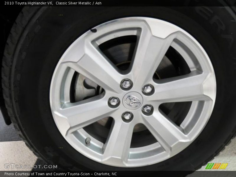 Classic Silver Metallic / Ash 2010 Toyota Highlander V6