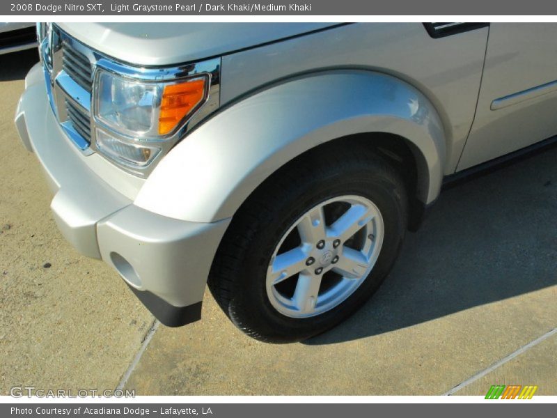 Light Graystone Pearl / Dark Khaki/Medium Khaki 2008 Dodge Nitro SXT