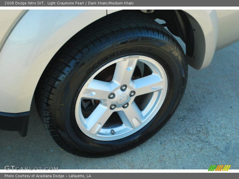 Light Graystone Pearl / Dark Khaki/Medium Khaki 2008 Dodge Nitro SXT