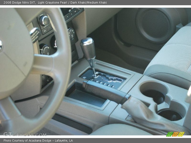 Light Graystone Pearl / Dark Khaki/Medium Khaki 2008 Dodge Nitro SXT