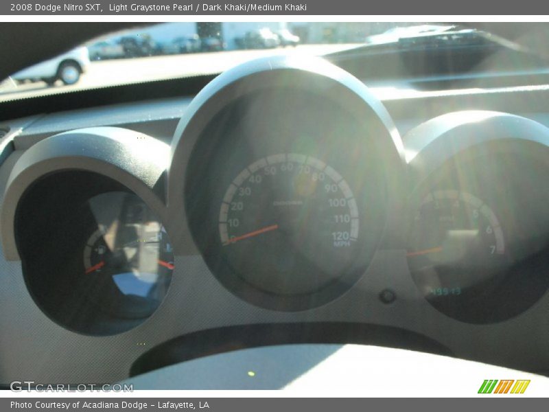 Light Graystone Pearl / Dark Khaki/Medium Khaki 2008 Dodge Nitro SXT