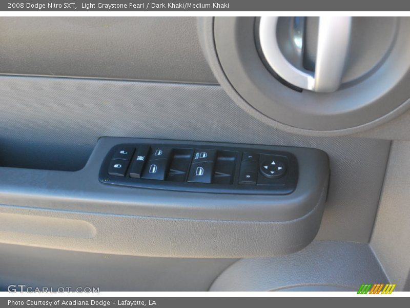 Light Graystone Pearl / Dark Khaki/Medium Khaki 2008 Dodge Nitro SXT
