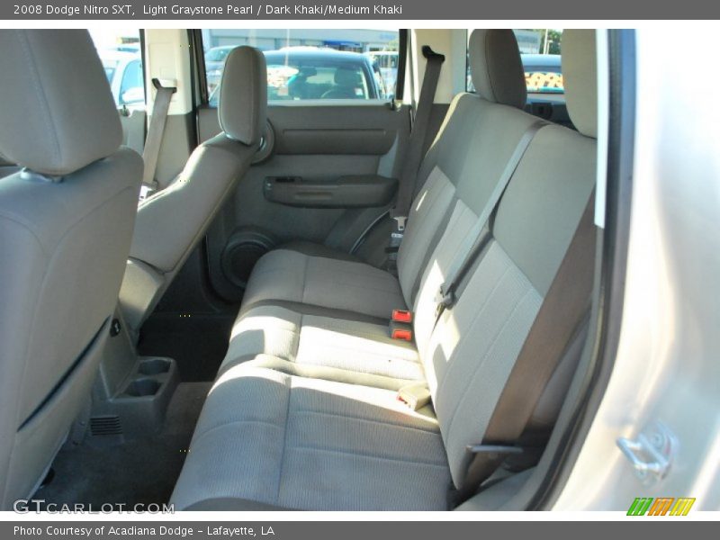 Light Graystone Pearl / Dark Khaki/Medium Khaki 2008 Dodge Nitro SXT