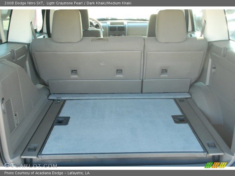 Light Graystone Pearl / Dark Khaki/Medium Khaki 2008 Dodge Nitro SXT