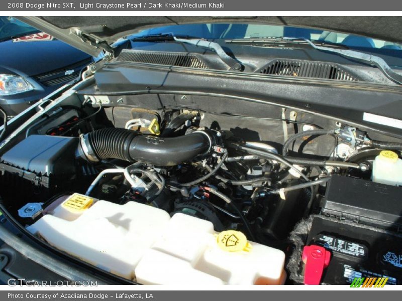 Light Graystone Pearl / Dark Khaki/Medium Khaki 2008 Dodge Nitro SXT