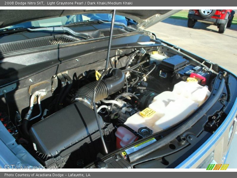 Light Graystone Pearl / Dark Khaki/Medium Khaki 2008 Dodge Nitro SXT