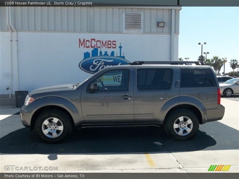 Storm Gray / Graphite 2008 Nissan Pathfinder LE