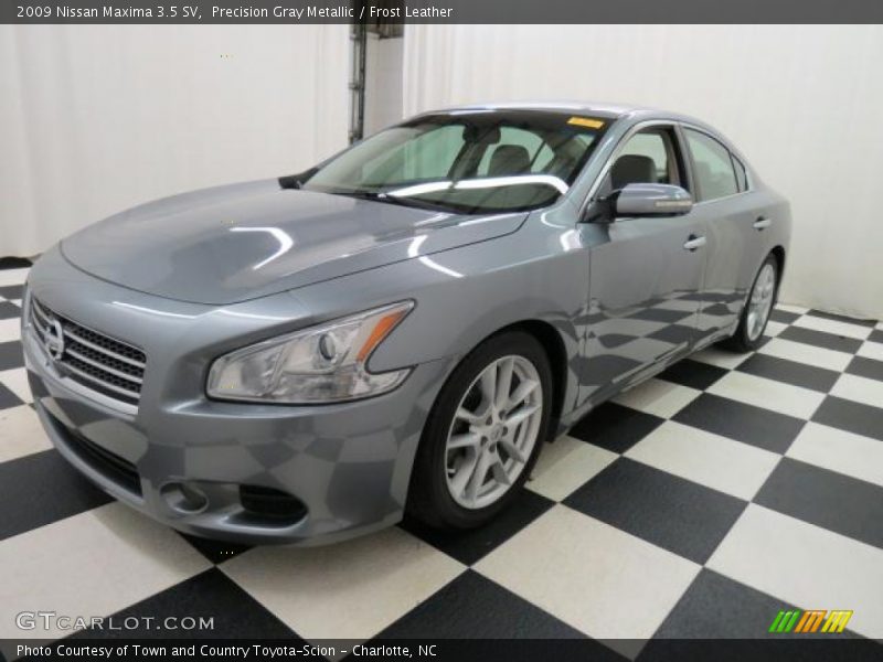 Precision Gray Metallic / Frost Leather 2009 Nissan Maxima 3.5 SV