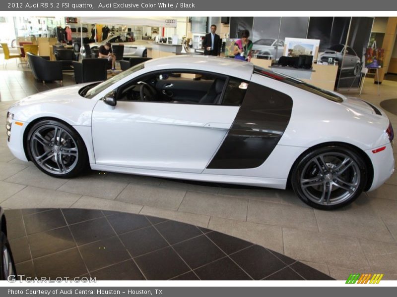  2012 R8 5.2 FSI quattro Audi Exclusive Color White