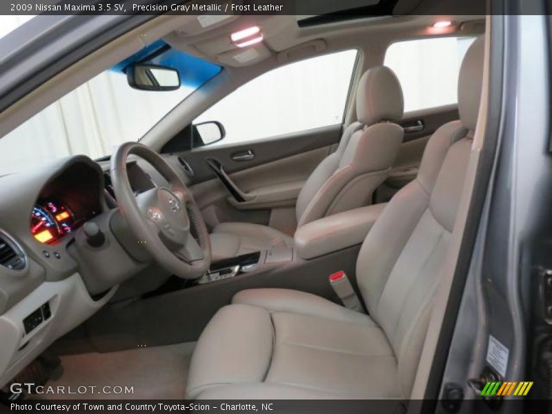 Precision Gray Metallic / Frost Leather 2009 Nissan Maxima 3.5 SV