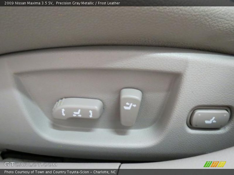 Precision Gray Metallic / Frost Leather 2009 Nissan Maxima 3.5 SV