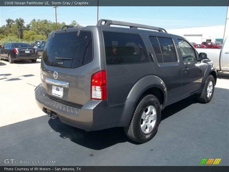 Storm Gray / Graphite 2008 Nissan Pathfinder LE