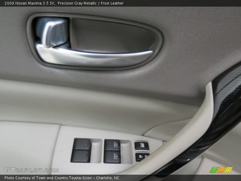 Precision Gray Metallic / Frost Leather 2009 Nissan Maxima 3.5 SV