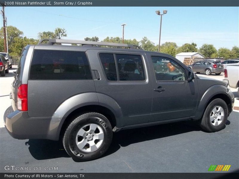 Storm Gray / Graphite 2008 Nissan Pathfinder LE