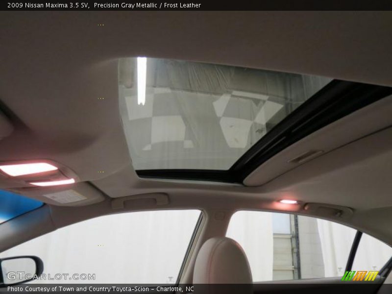 Precision Gray Metallic / Frost Leather 2009 Nissan Maxima 3.5 SV