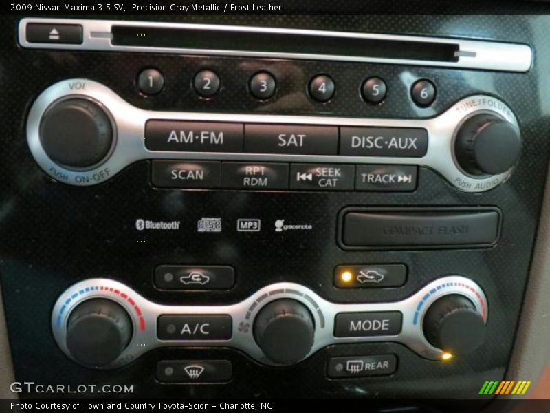 Precision Gray Metallic / Frost Leather 2009 Nissan Maxima 3.5 SV