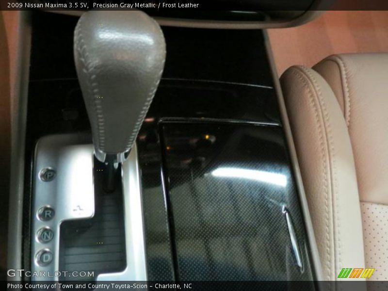 Precision Gray Metallic / Frost Leather 2009 Nissan Maxima 3.5 SV