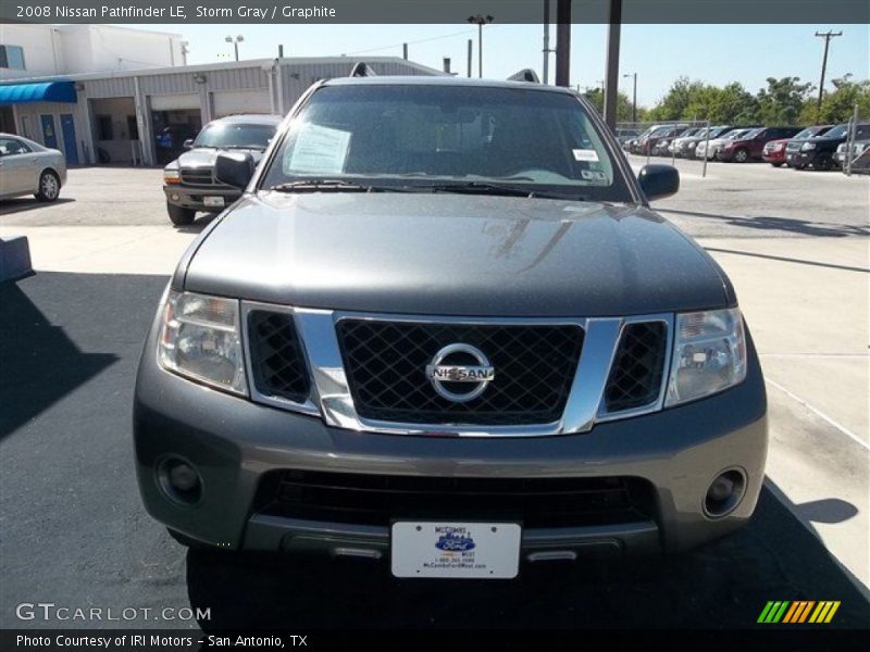 Storm Gray / Graphite 2008 Nissan Pathfinder LE