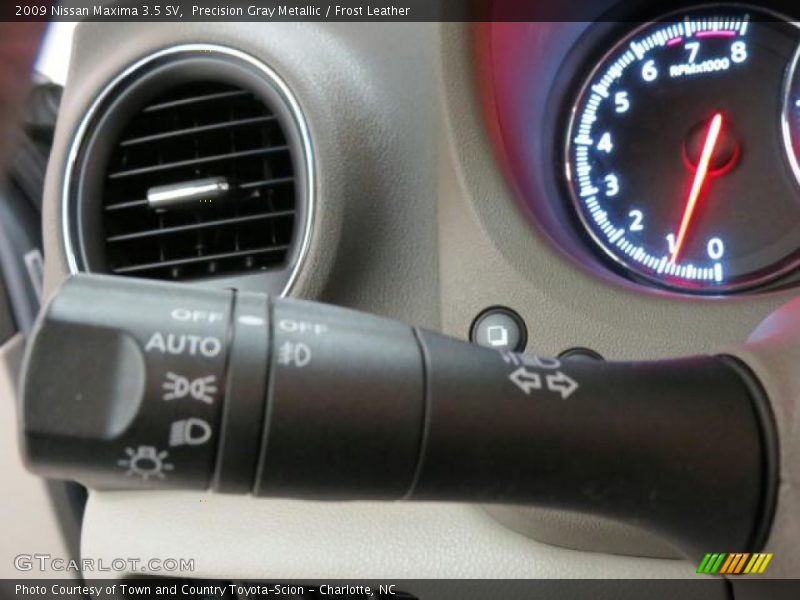Precision Gray Metallic / Frost Leather 2009 Nissan Maxima 3.5 SV