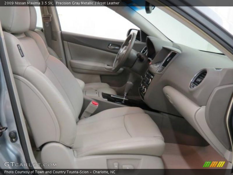 Precision Gray Metallic / Frost Leather 2009 Nissan Maxima 3.5 SV