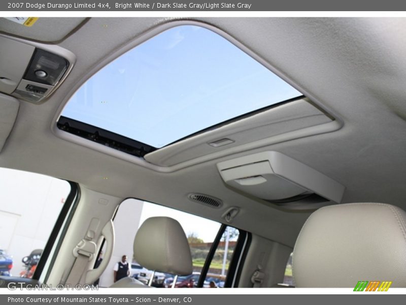 Bright White / Dark Slate Gray/Light Slate Gray 2007 Dodge Durango Limited 4x4