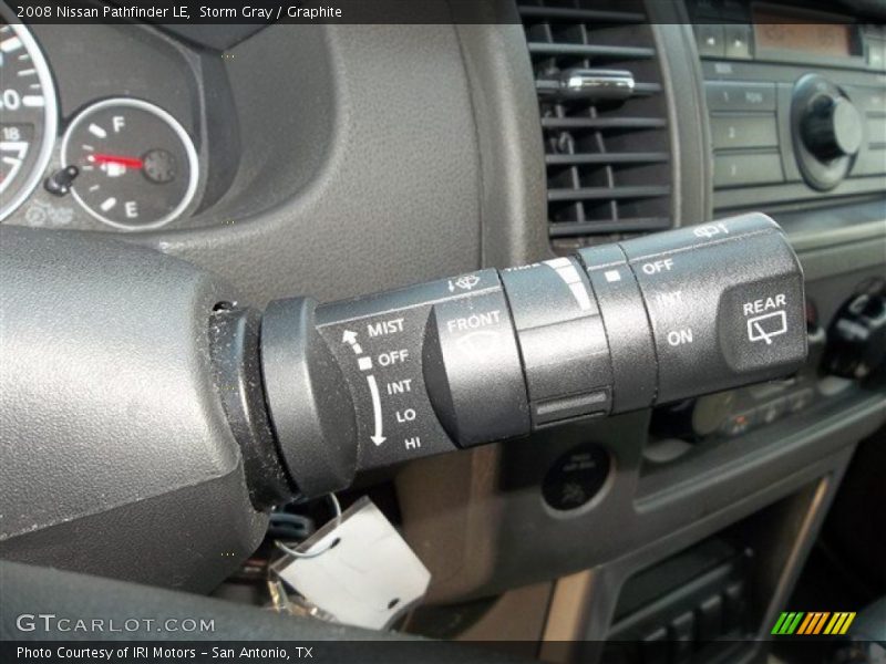 Storm Gray / Graphite 2008 Nissan Pathfinder LE