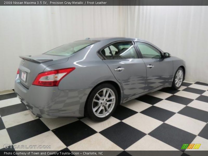 Precision Gray Metallic / Frost Leather 2009 Nissan Maxima 3.5 SV