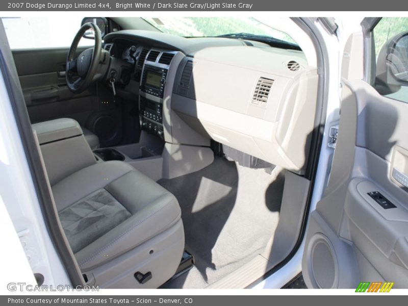 Bright White / Dark Slate Gray/Light Slate Gray 2007 Dodge Durango Limited 4x4