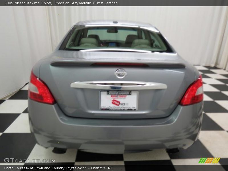 Precision Gray Metallic / Frost Leather 2009 Nissan Maxima 3.5 SV