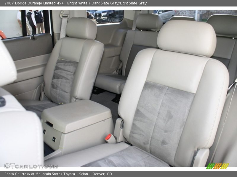 Bright White / Dark Slate Gray/Light Slate Gray 2007 Dodge Durango Limited 4x4