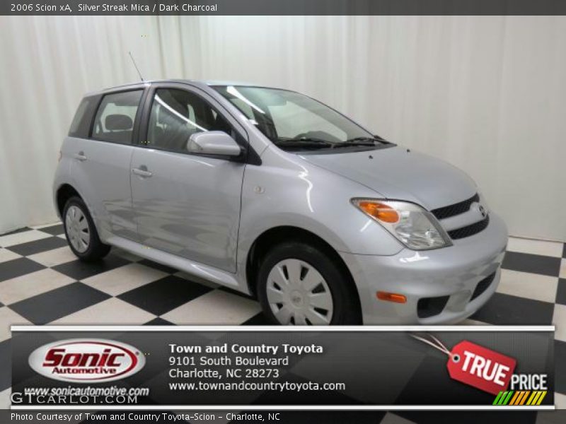 Silver Streak Mica / Dark Charcoal 2006 Scion xA