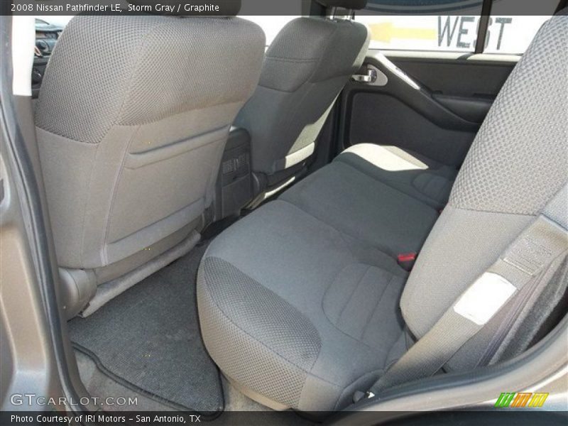 Storm Gray / Graphite 2008 Nissan Pathfinder LE