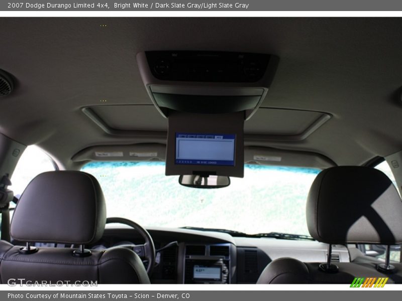 Bright White / Dark Slate Gray/Light Slate Gray 2007 Dodge Durango Limited 4x4