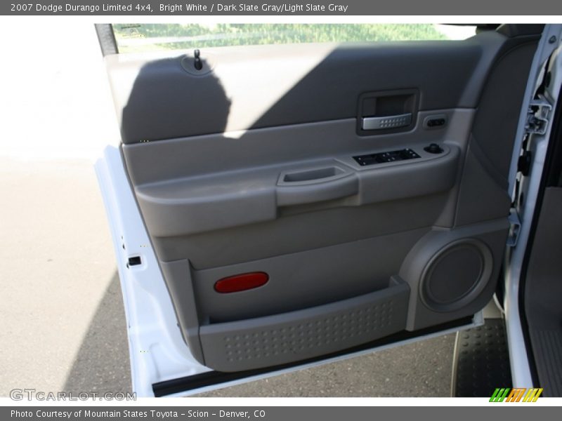 Bright White / Dark Slate Gray/Light Slate Gray 2007 Dodge Durango Limited 4x4