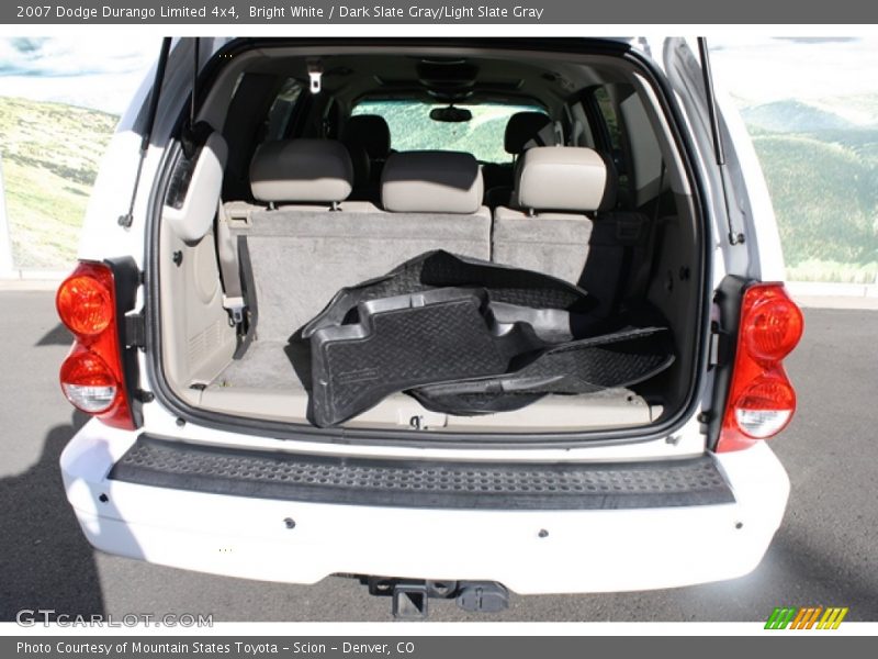 Bright White / Dark Slate Gray/Light Slate Gray 2007 Dodge Durango Limited 4x4