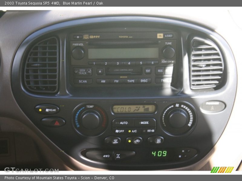 Blue Marlin Pearl / Oak 2003 Toyota Sequoia SR5 4WD