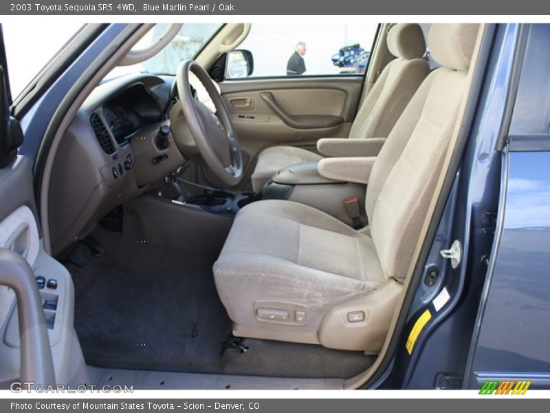 Blue Marlin Pearl / Oak 2003 Toyota Sequoia SR5 4WD
