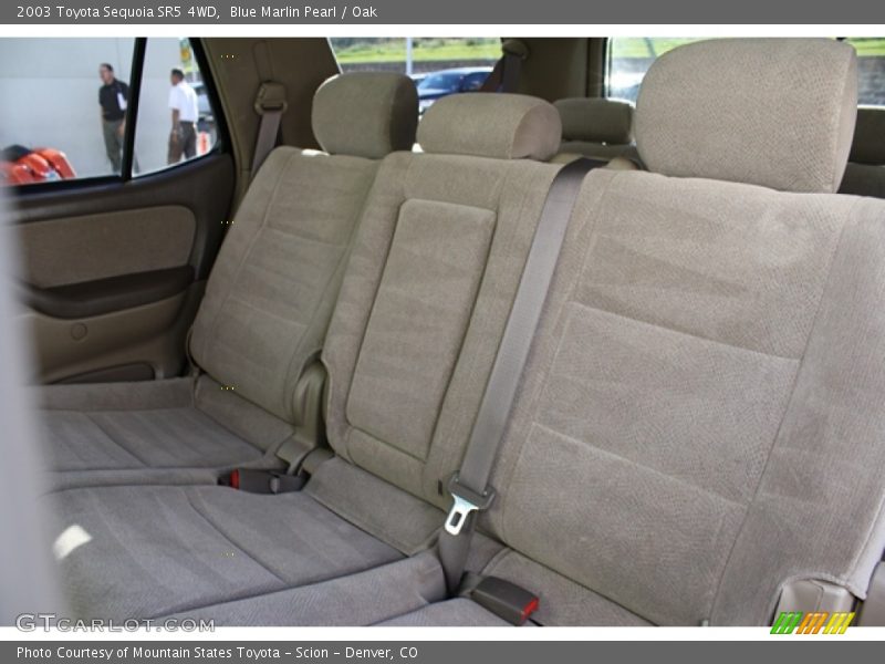 Blue Marlin Pearl / Oak 2003 Toyota Sequoia SR5 4WD