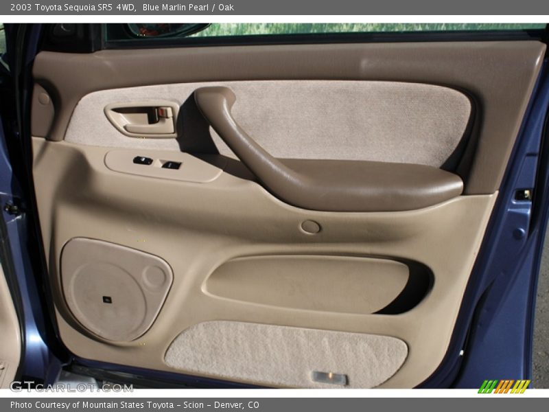 Blue Marlin Pearl / Oak 2003 Toyota Sequoia SR5 4WD